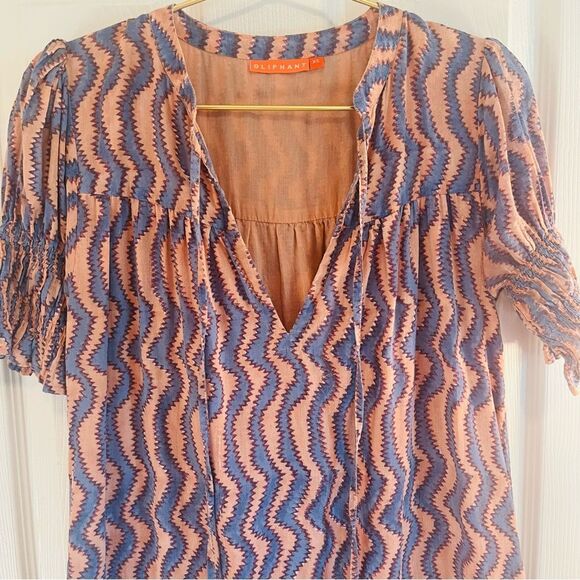 Oliphant Smock Drop Mini Dress - Picture 2 of 8